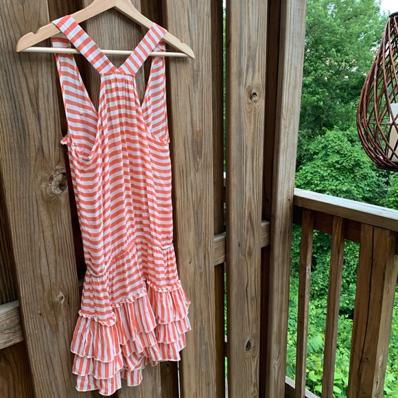 Retro Drop-Waist Striped Sundress - Picture 3 of 11